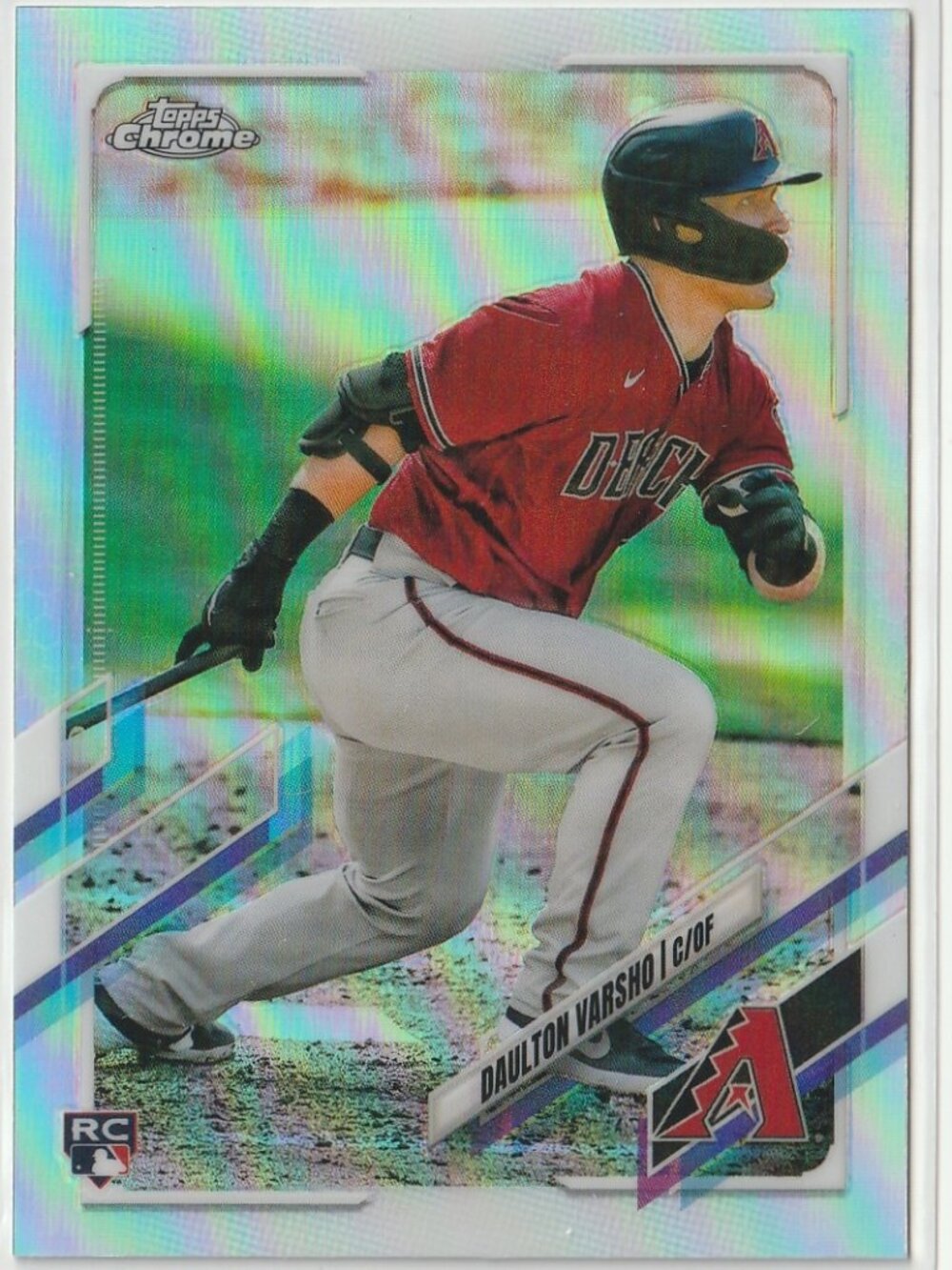 2022 DAULTON VARSHO Topps Chrome Rookies Refractor Rookie Card RC #121
